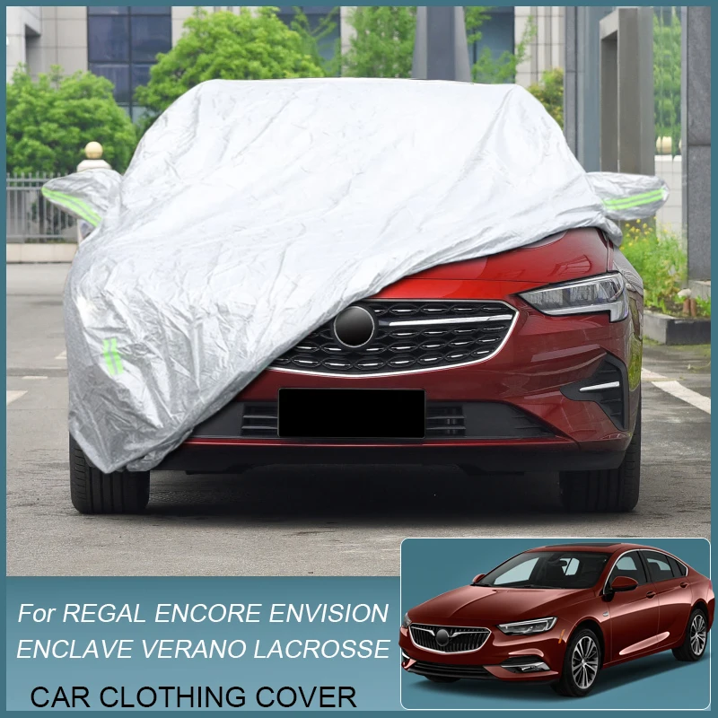 Car Cover Rain Frost Snow Dust Waterproof For Buick Enclave Encore Envision Lacrosse Regal Sedan Tourx Verano Auto Anti-UV Cover