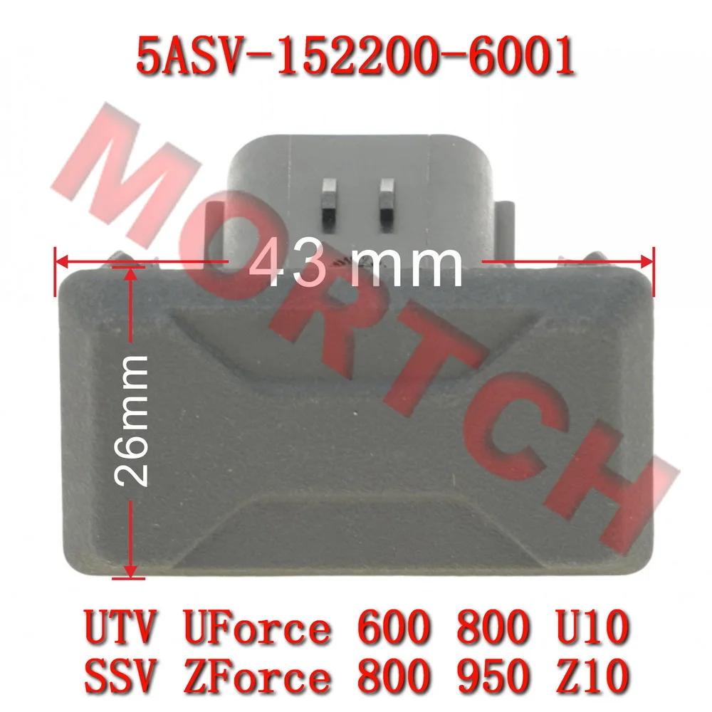 

Switch Hole Cover 6Pin 5ASV-152200-6001 for CFMoto ZForce 950/800, UForce 1000/800/600, Z10 Turbo series 2021-2026.