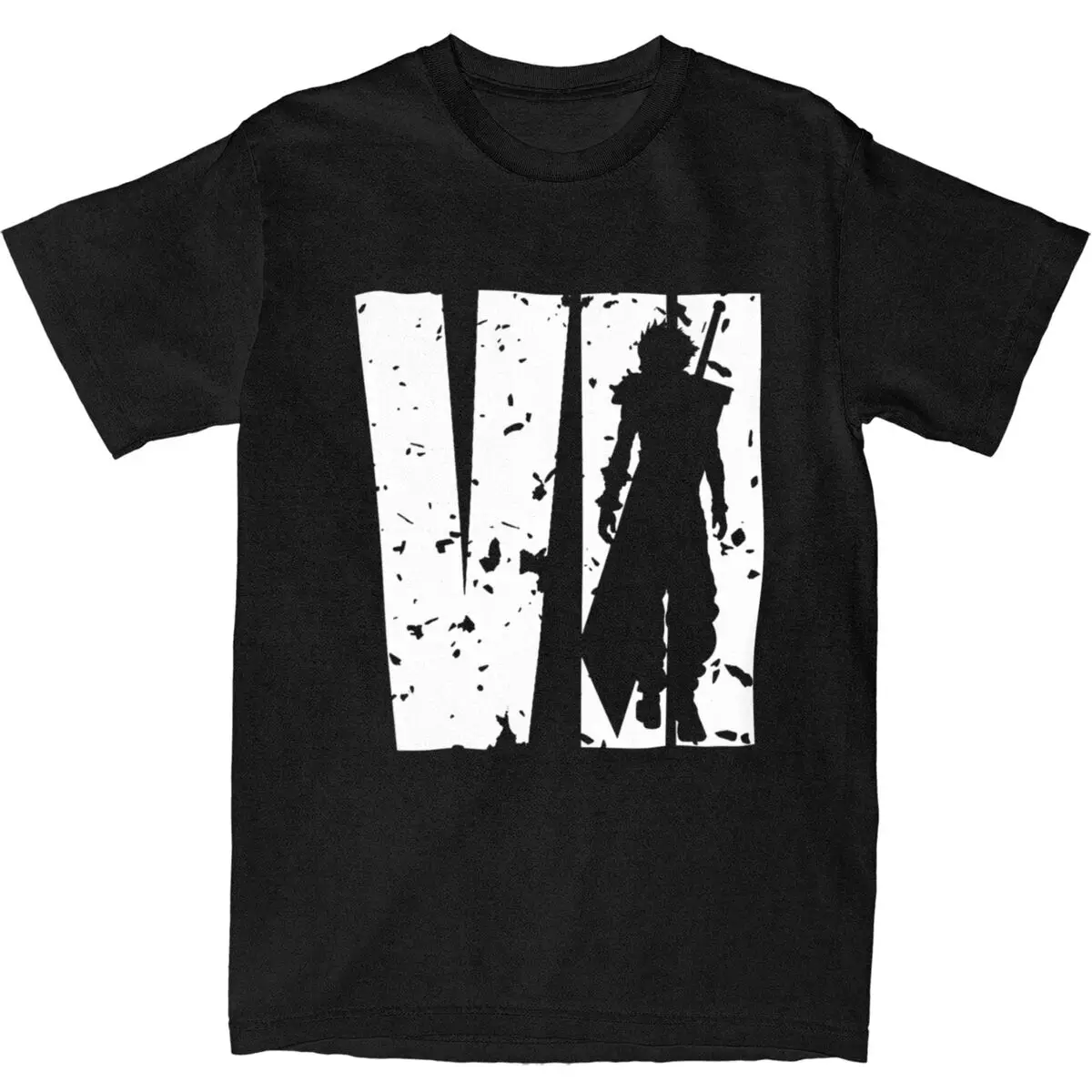 Final Fantasy 7 Remake Cloud VII T-Shirt Beach Y2K Funny T Shirts Cotton Harajuku Tee Shirt For Mens Short Sleeve Design Tops