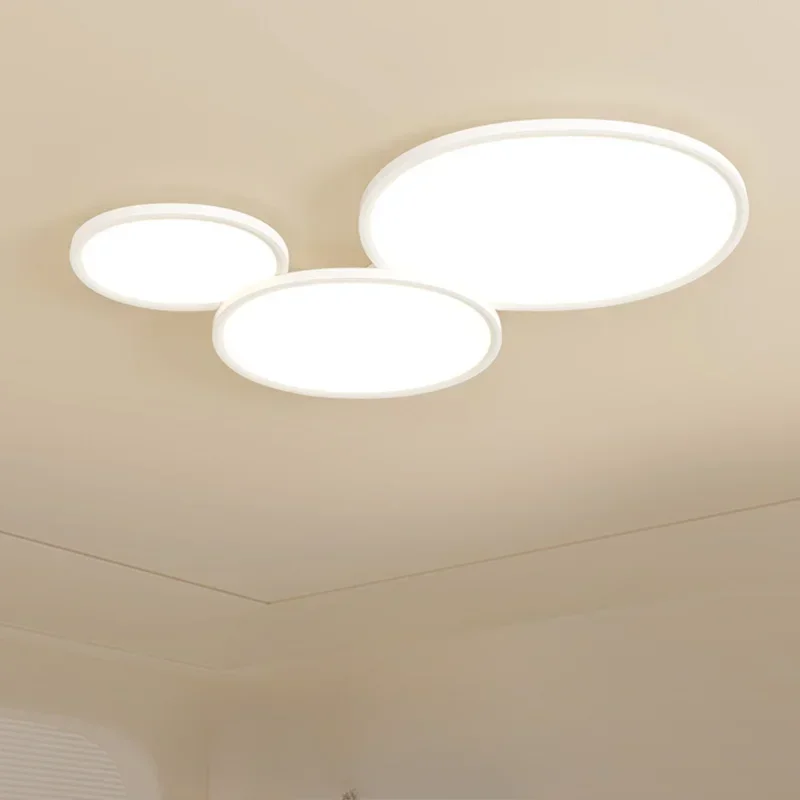 Modern Cream Style Ceiling Light Full Spectrum Originality Living Room Ceiling Light Bedroom Indoor Lighting Lampara Techo FYCL