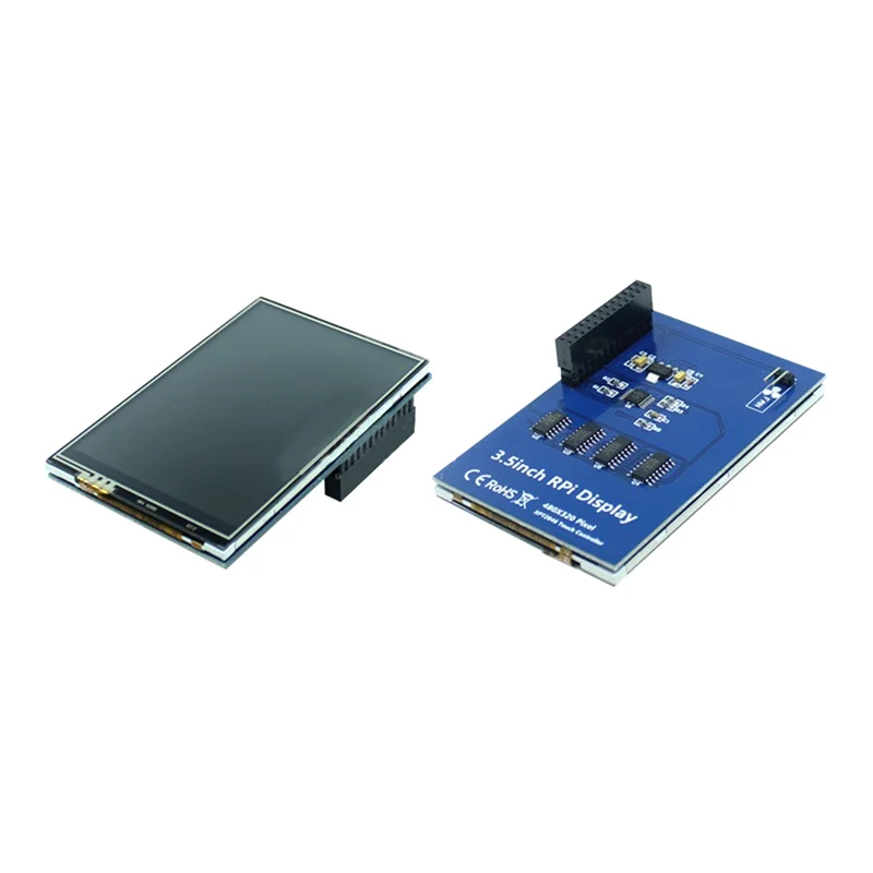 3.5 Inch Resistive Touch Display Screen TFT LCD 480X320 Display for Raspberry Pi 4B/3B+/3B/Zero W