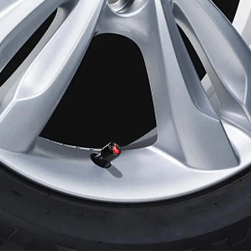 4 шт., колпачки для клапанов шин