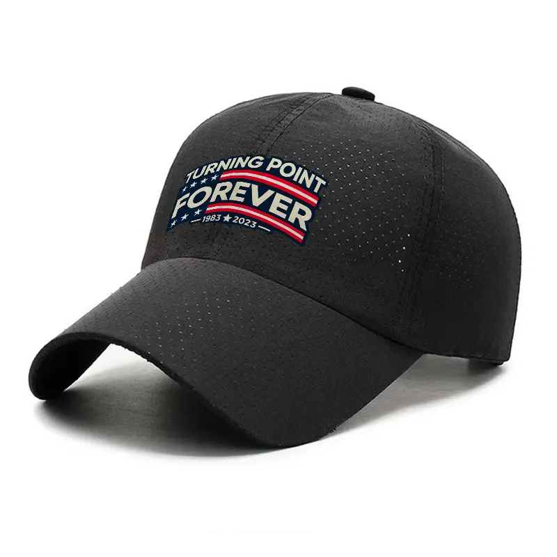 Turning Point Forever Quick Dry Baseball Cap 1983 2023 Breathable Mesh Adjustable Sports Hat