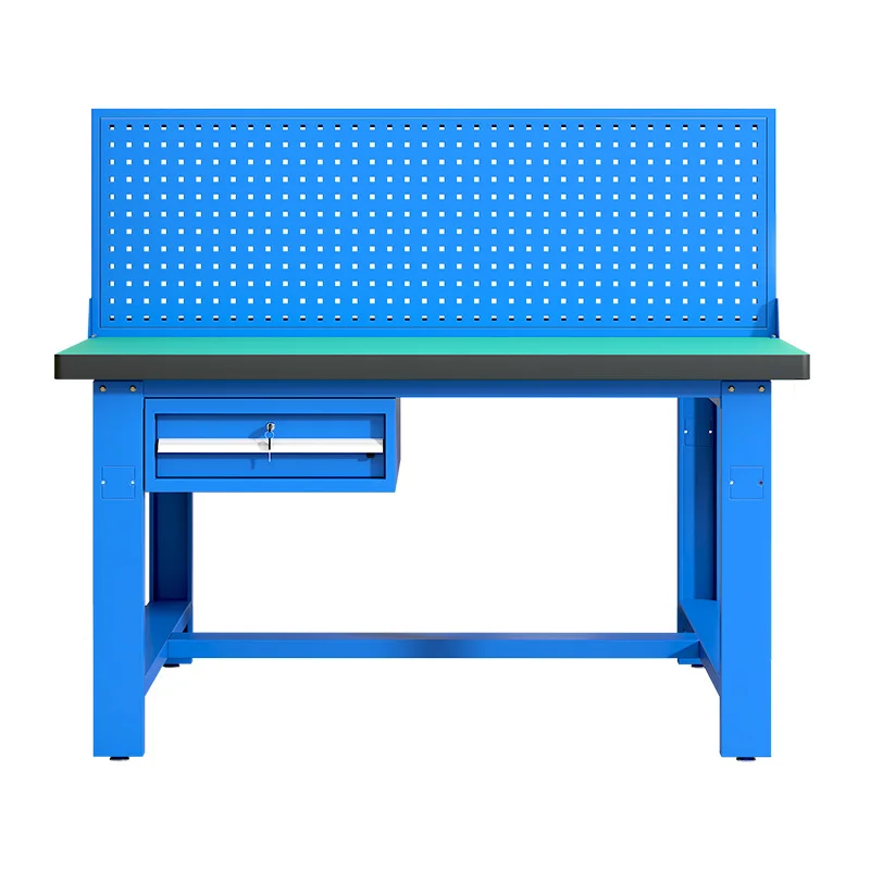 4-Station Heavy Fitter Training Workbench Dual Person Anti-static Repair Operation Table For Practical Teaching