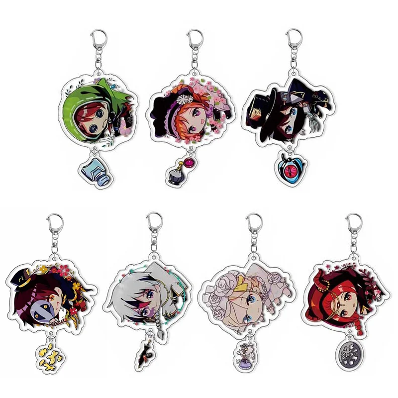 Милые аниме-игры Identity V фигурки Джокер Эдгар Валден Майк Мортон Лука Бальза косплей акриловые брелки для фанатов рождественские подарки