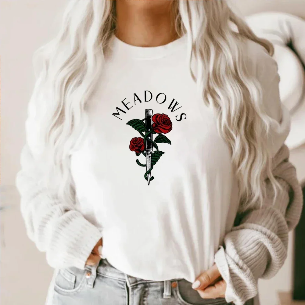 Zade Meadows tshirt Run Little Mouse Crew Neck Short Sleeve Haunting Adeline shirt Retro Dark Romance Jumper Book Lover tee