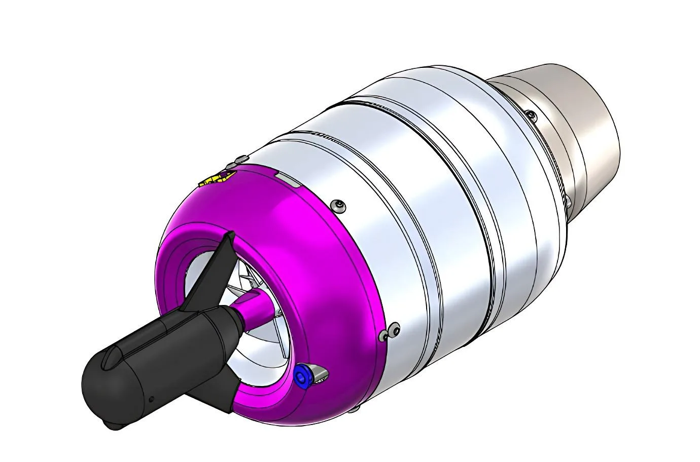 P100-RX Components Of Turbofan FPV