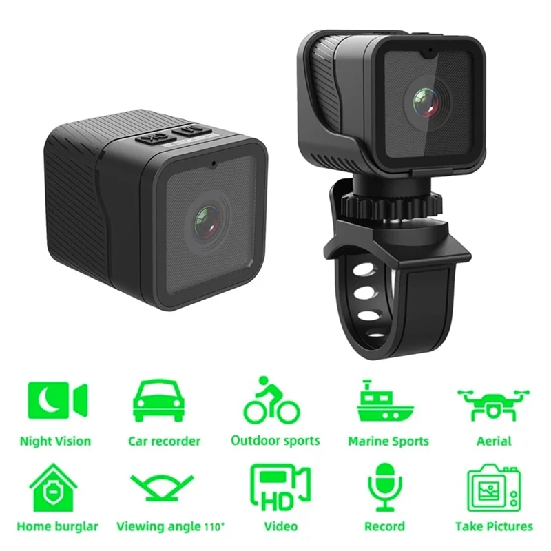 1080P HD Wifi Camera With Hotspot Portable Motorcycle Bicycle Driving Recorder Motion DV