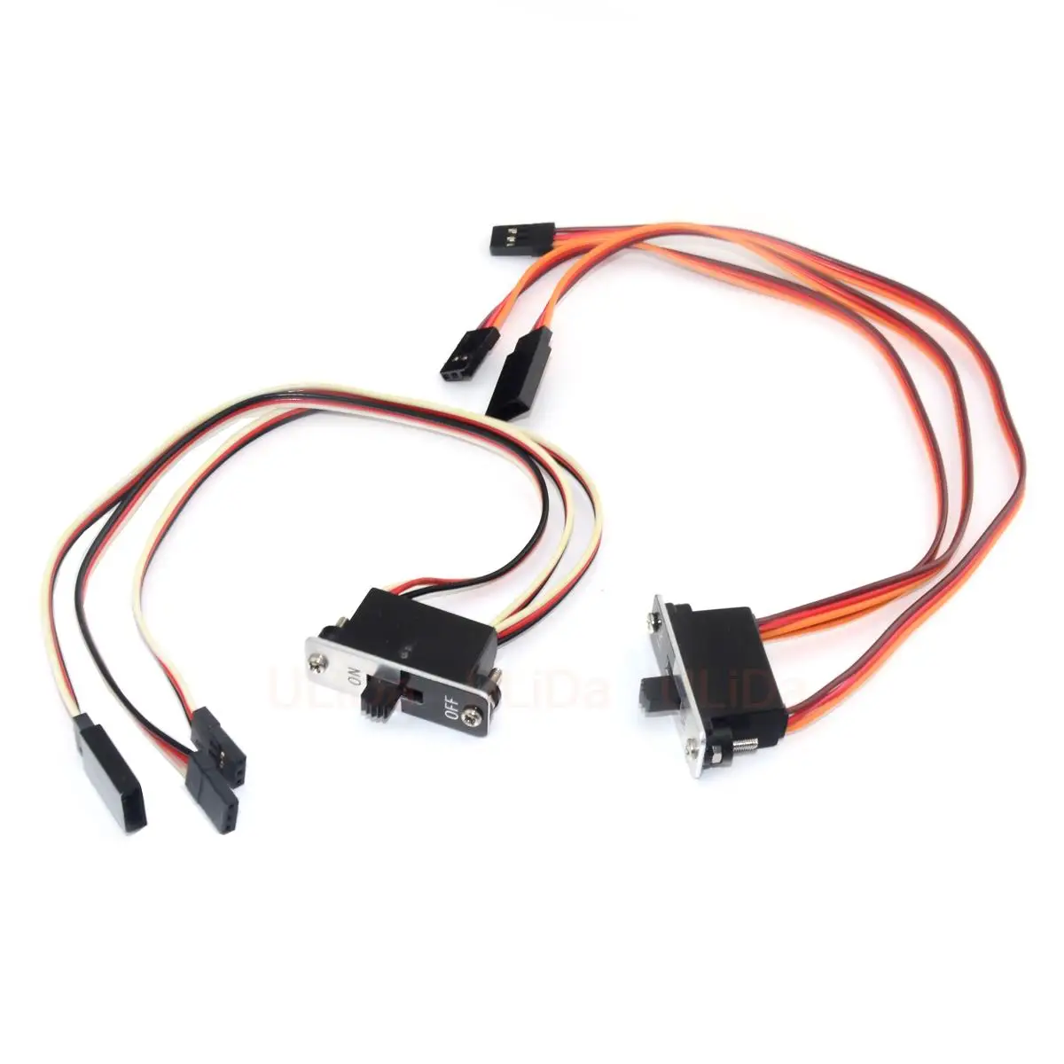 3 Wire Control Receiver On/Off Power RC Switch Receiver Parts With JR FUTABA Connectors For Battery FPV Drone Aircraft Model Car