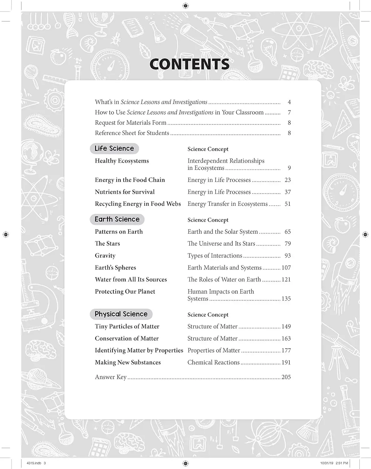 Evan-Moor Science Lessons and Investigations, Grade 5 Workbook,aged 9 10 11 12, English book 9781645140078