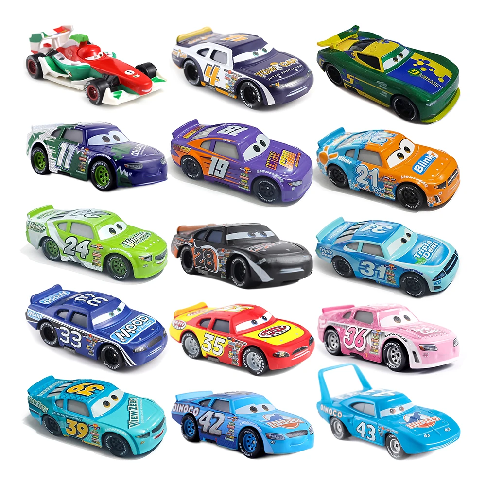 Image of Pixar Cars Strip Weathers Rennspielzeug 1/55 Metall-Druckguss-Modellauto aus Legierungsmaterial Anime-Figuren Sammlerstücke Geburtstagsgeschenke