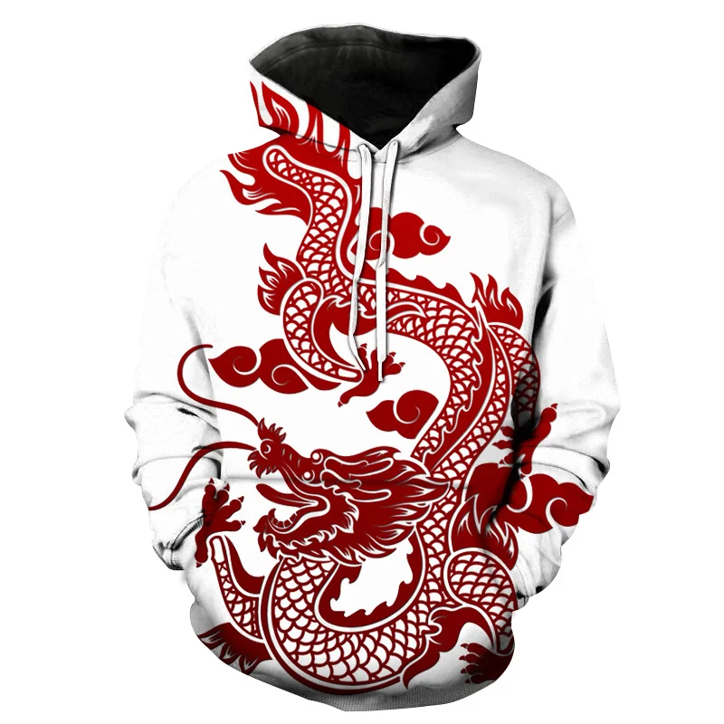 3D Printed Chinese Culture Hoodie For Men Funny Paper Pattern Sweatshirt Harajuku Street Tops Pullovers Autumn Long Sleeves