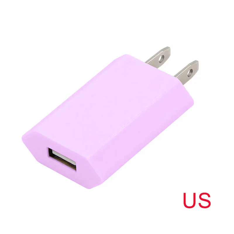 Mobile Phone Charger EU Plug Adapter USB Wall Charger Travel Home AC US Adapter for IPhone 5s 6s 7 Plus for Samsung S5 S6 S7