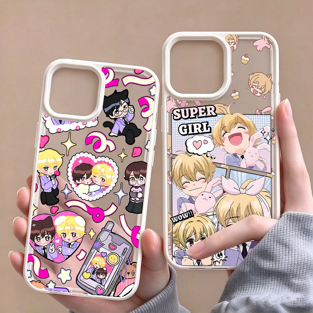 NEW Ouran High School Host Club Advanced Acrylic Phone Case For iPhone 18 17 Air 16 E 15 14 13 12 11 Pro Max Plus Simple Cover