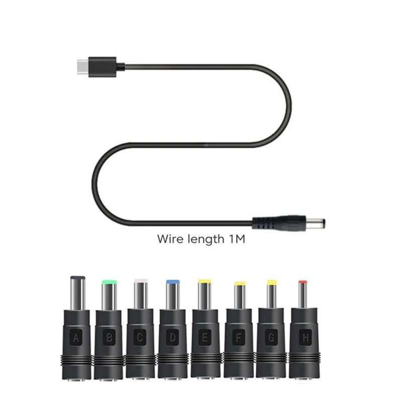 Type-C To DC Decoy Trigger Adapter Cable TYPE-C PD Decoy Line Charging Notebook 12V3A Charger