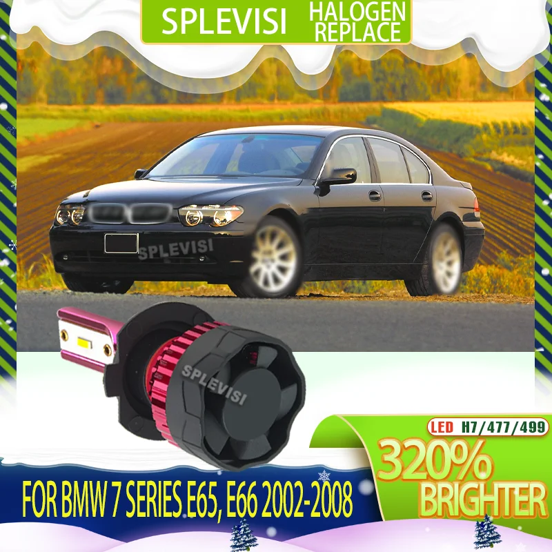 Dependable 320% Brighter Light, Backed by Advanced Cooling LED Bulb For BMW 7 Series E65, E66 2002 2003 2004 2005 2006 2007 2008