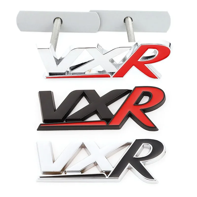 3D Metal VXR Logo Letters Car Front Grill Emblem For Opel Vauxhall Insignia Zafira Corsa D Astra H J VXR Sticker Accessories