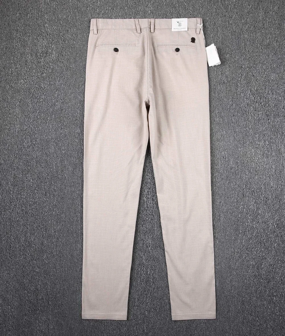 BILLIONAIRE BLKA CPTG Pants Thin Cotton 2025 Spring Summer new outdoors Straight Breathable High Quality Size 29-42 Long Pants