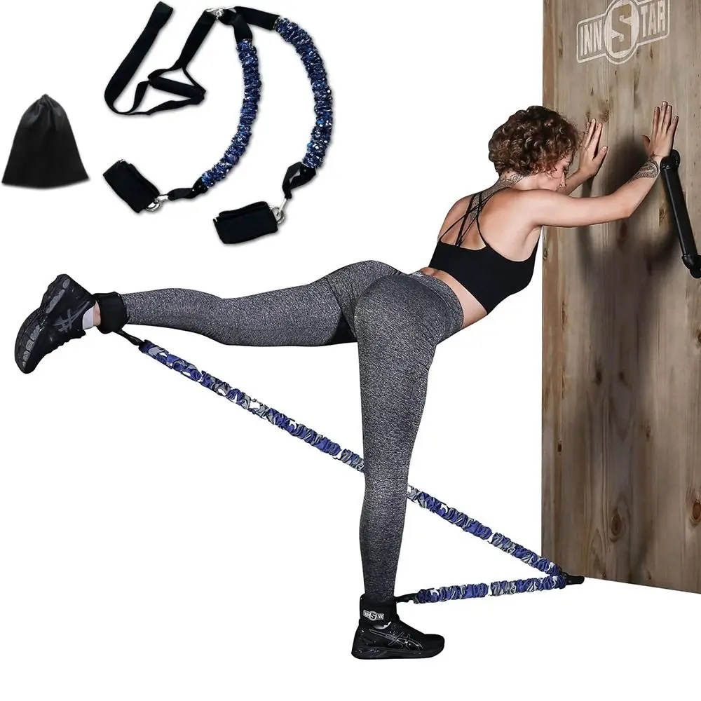 Strengthen Booty Training Resistance Band Carry Bag Adjustable Hip Strengthen Pull Rope Double D-Ring Leg Extension