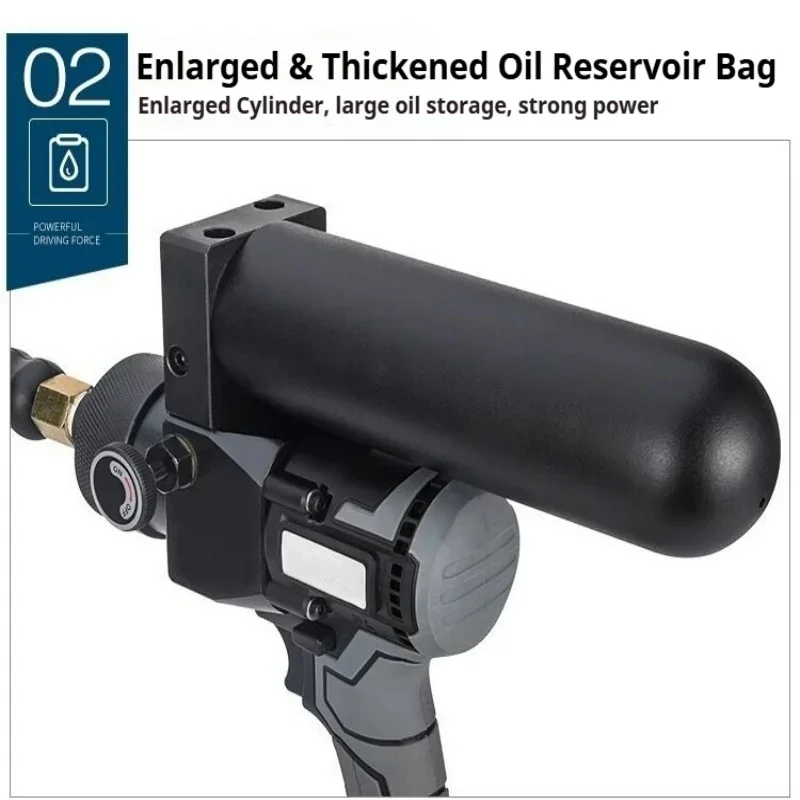 Cordless Split Hydraulic Hole Puncher Rechargeable Lithium Hydraulic Punch Machine for Cable Tray Metal Plate Drilling