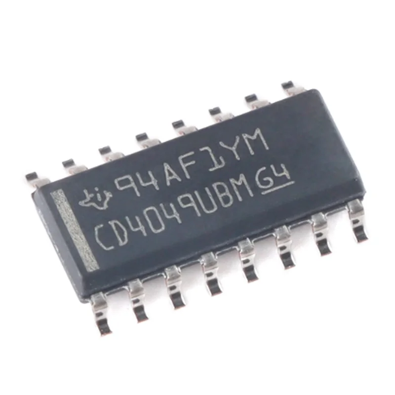 10 Brand New Original Cd4049Ubdr with Marking Cd4049Ubm Soic-16 Six-Way Reverse Buffer/Converter Chips