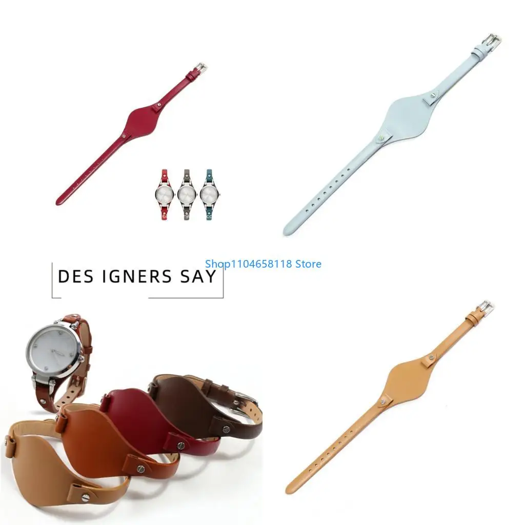 

Classical Thin Leather Watch Strap Sturdy Material System All Sizes