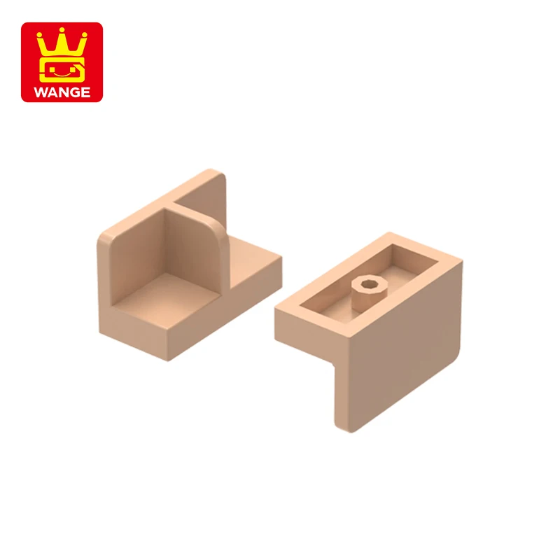 

WANGE 93095 50g/102PCS Panel 1X2X1 With Round Corners Block Moc Color Creativity with Brick DIY Children's Toy Assembly
