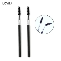 LOYBJ 2/5/10pcs Eyebrow Eyelash Makeup Brushes Set Cosmetic Lashes Mascara Eye Brow Cream Brush Beauty Brows Lash Make Up Tools