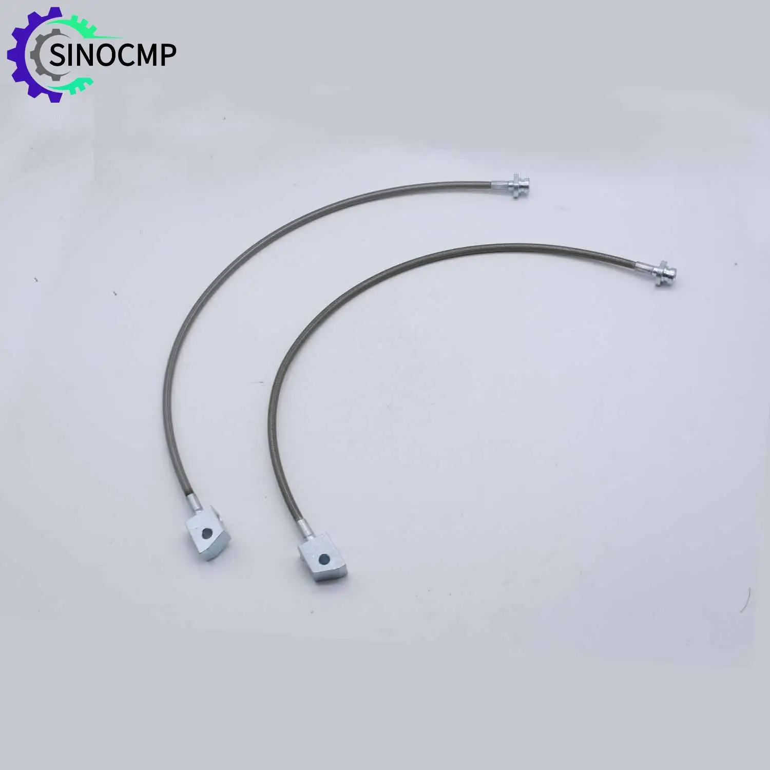 

2pcs 2"-6" Lifts Front + Rear Extended Braided Brake Hose Lines for Nissan Patrol GQ Y60 GR GU Y61 Ford Maverick DA Auto Parts