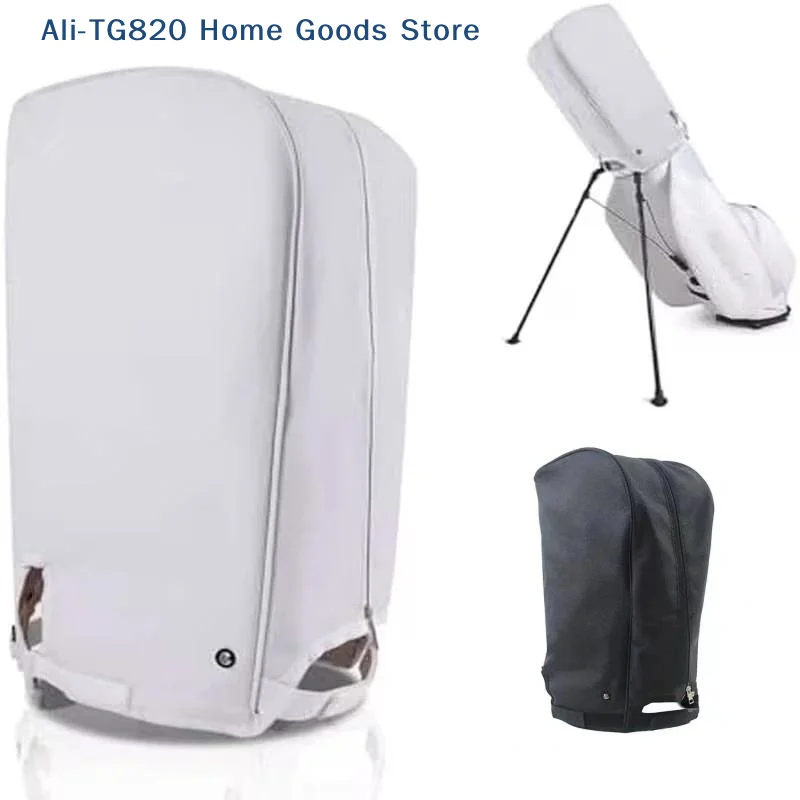 [TG820]1Pcs Portable Golf Bag Rain Cover Dustproof Rain Hood Club Protector For Golf Bag And Carry Cart Stand Bag