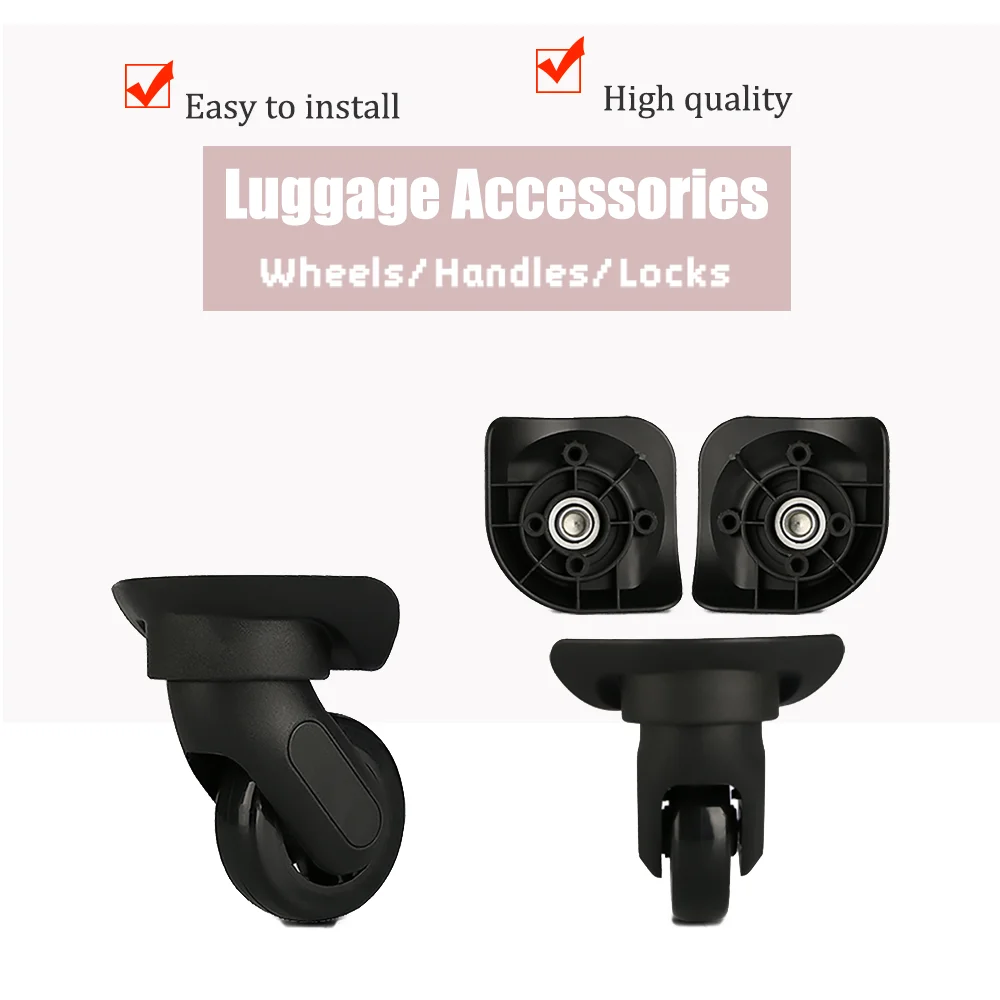 Shockproof W166 Suitcase Spinner Wheels – Protect Your Belongings During Transit