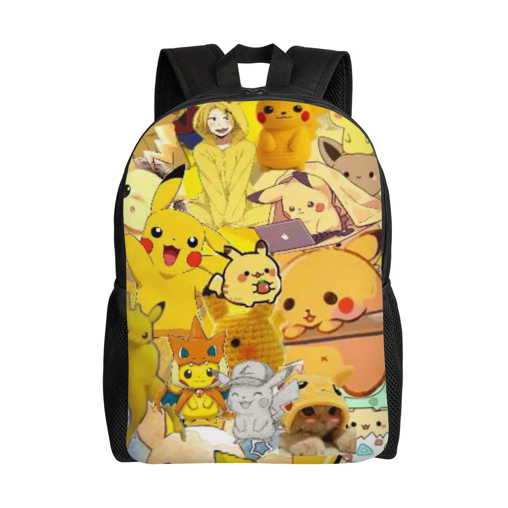 

Pikachu Schoolbag Back to school season Cute Glowing Electric Mouse High Street Backpack