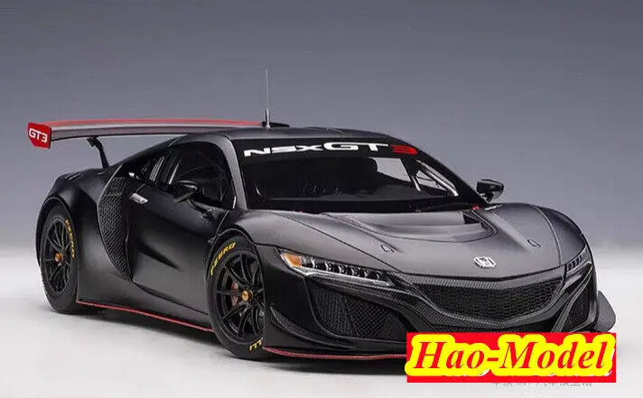 

AUTOART 1/18 для NSX HONDA NSX GT3 2018 модель автомобиля Литые металлические украшения игрушки для мальчиков подарки на день рождения хобби демонстрация коллекции