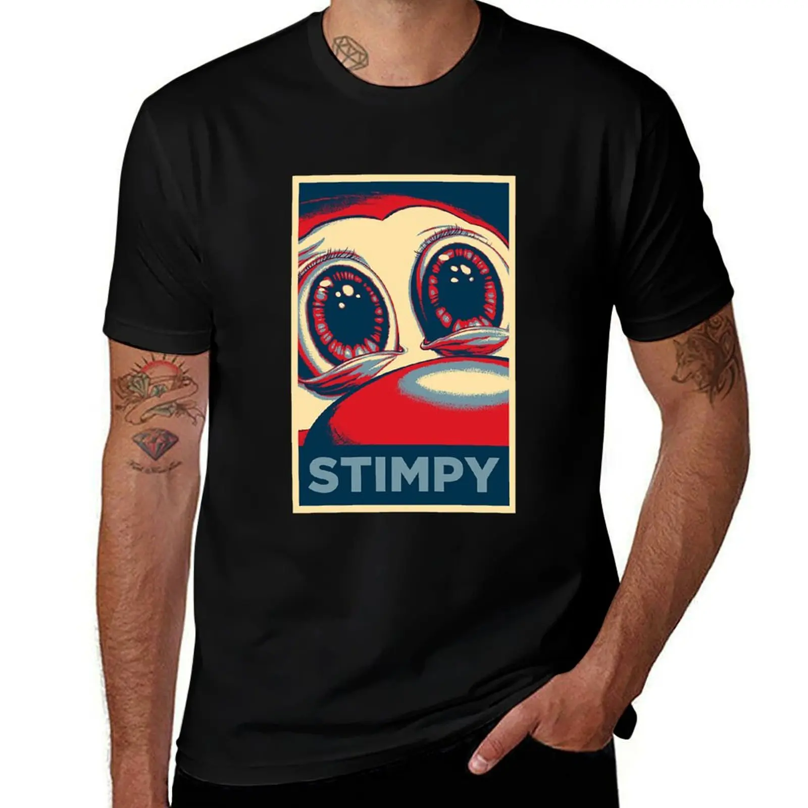 

Ren And Stimpy T-Shirt man t shirts high quality luxury brand t shirt for man T-Shirt