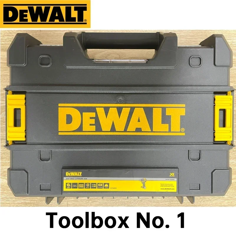 DEWALT Toolbox Case for DCD791 DCD796 DCF894 DCG405 DCD999 Machine Storage Tool Box Power Tool Accessories DWST83345-1 DWST17807