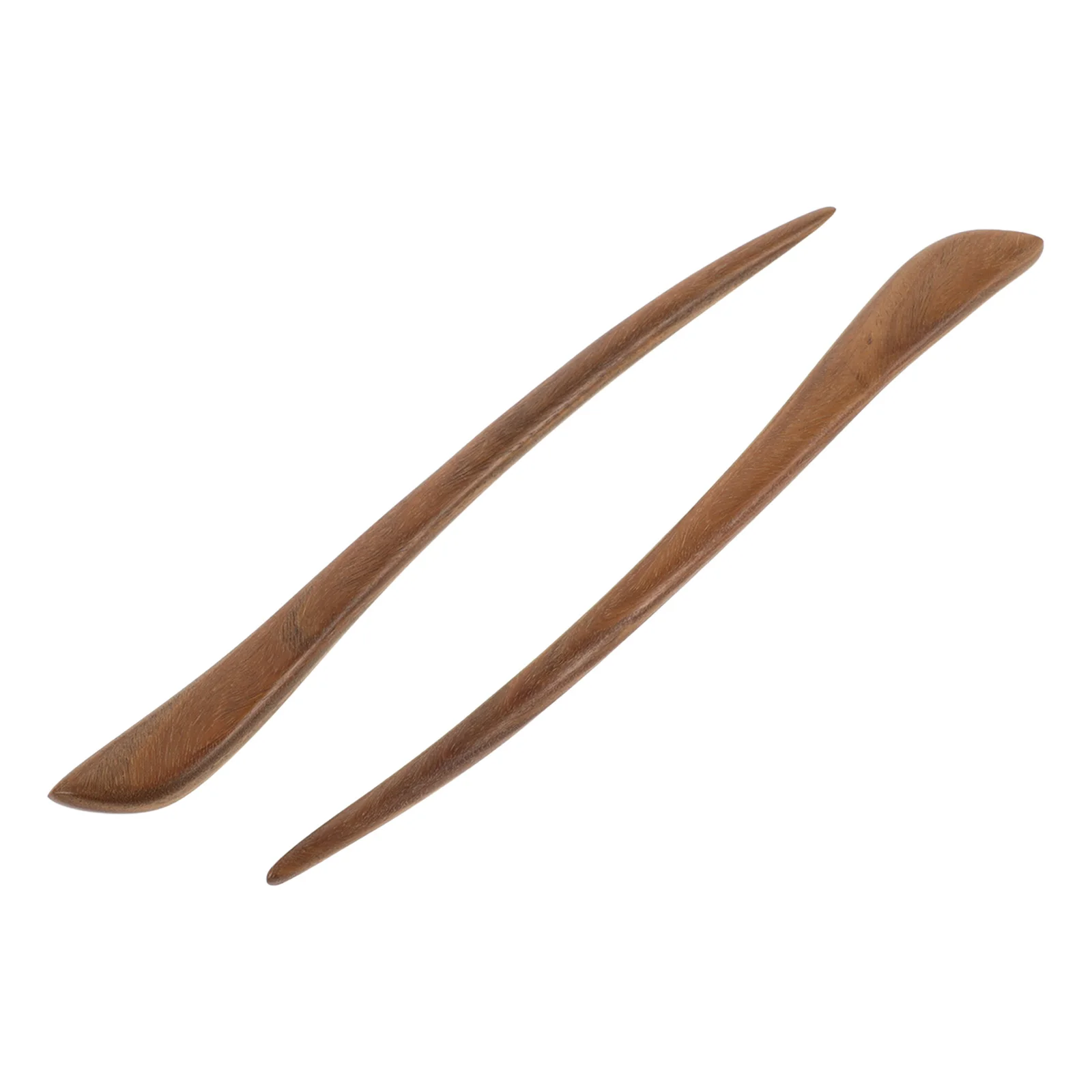 

2 Pcs Wooden Hairpin Decorative Chopstick Chopsticks for Women Accessories Picks Chinese