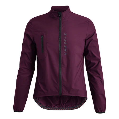 Imagen 2 del producto HISERWA-Chaqueta de ciclismo para hombre, cortavientos ligero y transpirable Anti-UV, camiseta para bicicleta de montaña y carretera de alta calidad con cremallera bidireccional
