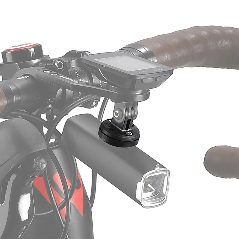 Bike Computer Mount Connecting Seat Multifunctional Bicycle Light Mount Computer Holder Adapter for Gopro Connecting Seat
