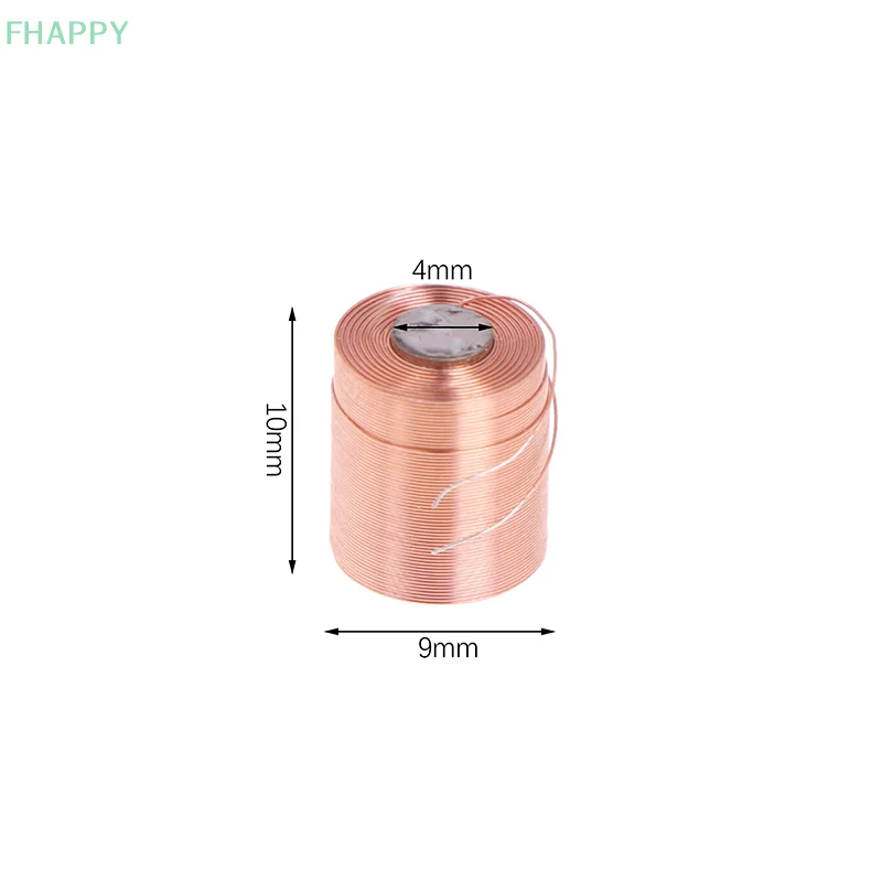 Pure Copper Magnetic Levitation Coil 9*10MM Cylindrical Copper Coil Electromagnetic Accessories