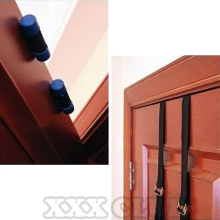 أصفاد ألعاب جنسية للبالغين ، معلقة على الباب ، أصفاد معصم ، أرجوحة ، أصفاد يد معلقة ، ألعاب ضبط النفس ، لعب الجرو ، عبودية