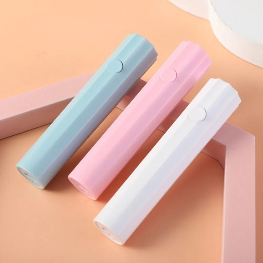 جديد الأشعة فوق البنفسجية LED مجفف الأظافر الصغير مصباح يدوي هلام طلاء الأظافر سريعة الجافة تجفيف مصباح يده USB قابلة للشحن مانيكير مسمار أدوات الرسم