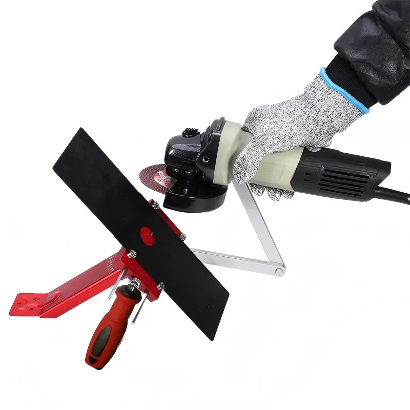 Lawn Mower Blade Sharpener Adjustable Angle 15 To 45 Degree Garden Yard Grass Cutting Tool Maintenance Accessory