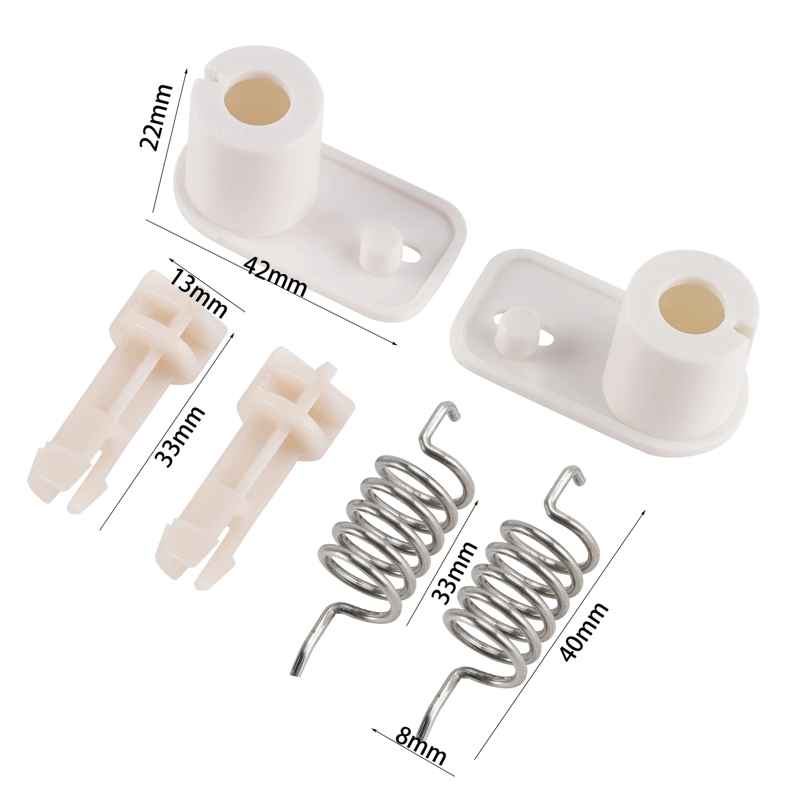 Artudatech Freezer Door Hinge Spring Replacement Kit For RM2350 RM2301 RM2553