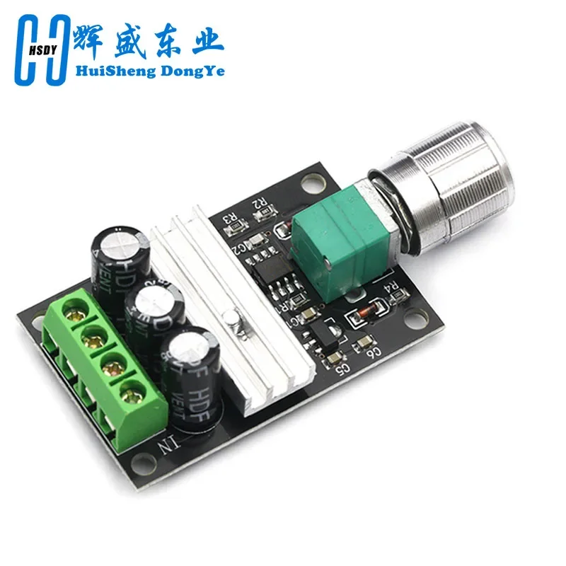 DC 6V 12V 24V 28VDC 3A 80W PWM Motor Speed Controller Regulator Adjustable 3A Motor Speed Controller Regulator