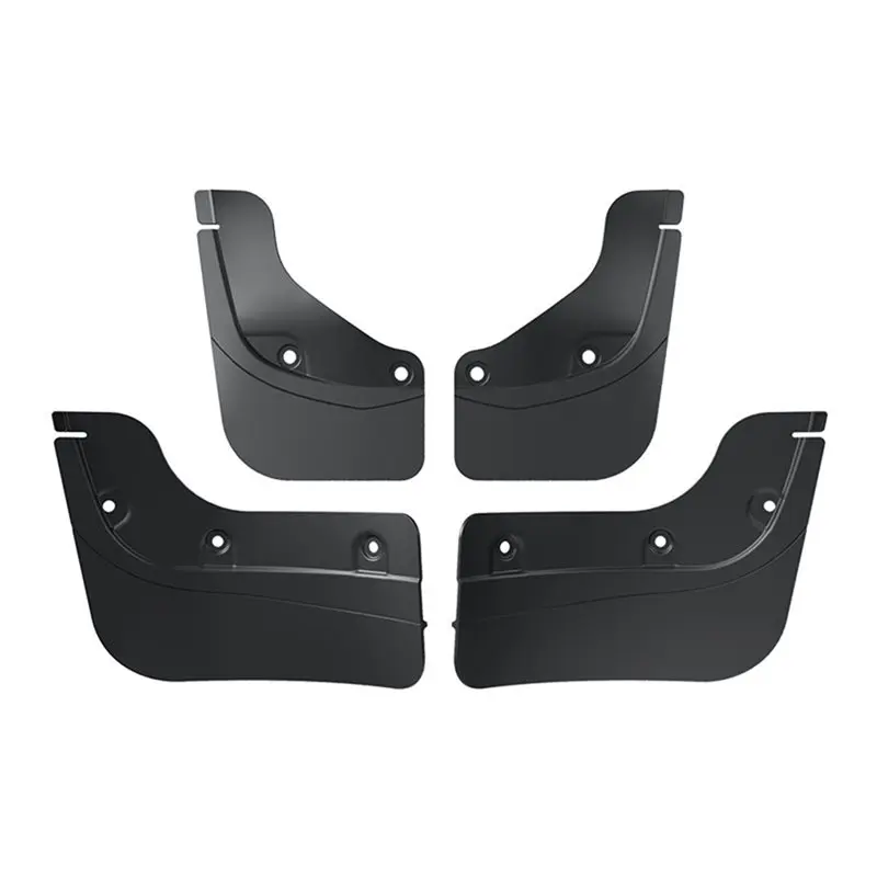 

For Tesla Model Y 2025 Launch Front& Rear Wheel Mud Flaps Kit- 4PCS Scratches Protective Mudguard Covers Included
