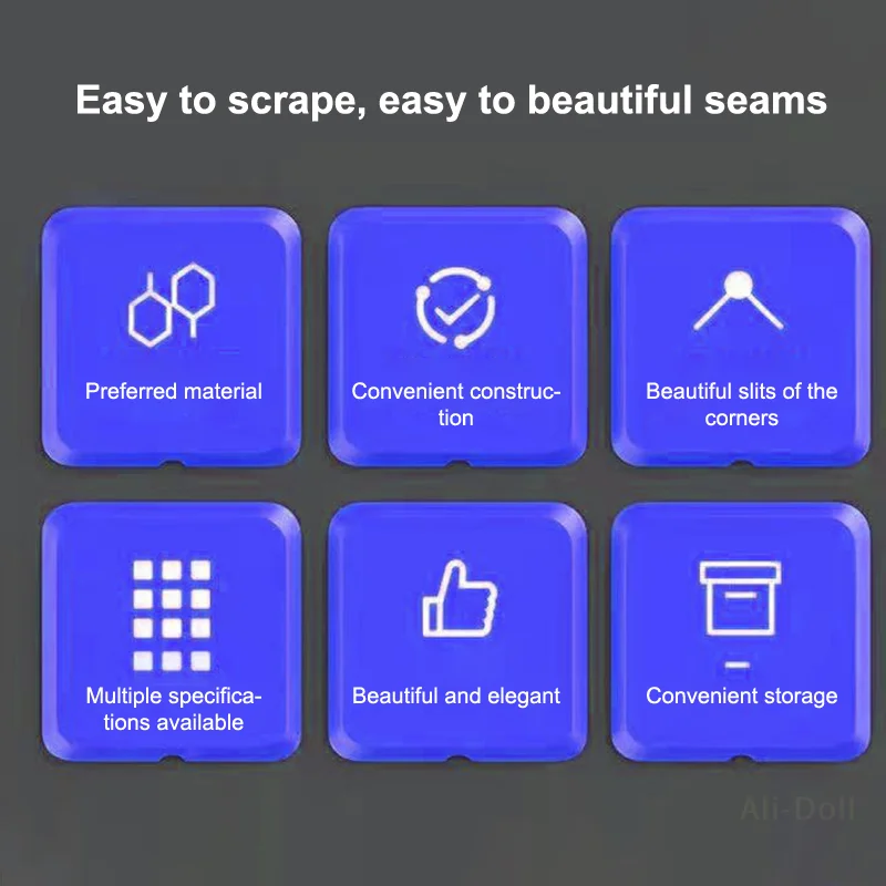 

Инструмент для уплотнения силикона 9-в-1 — профессиональный разбрасыватель герметика для удаления кромки плитки/окна