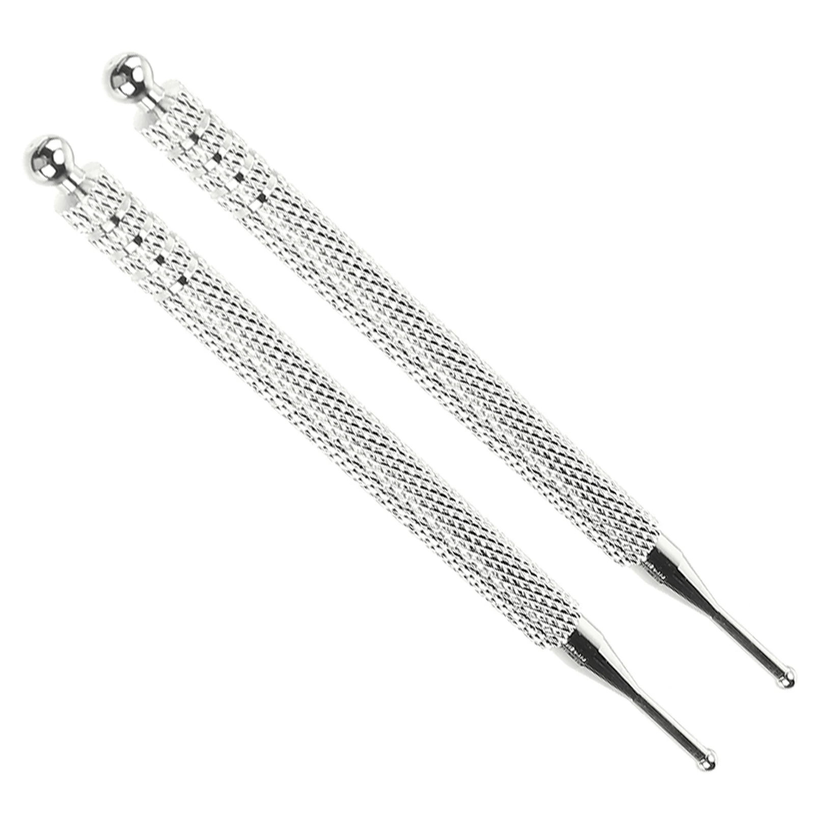 

2Pcs Ear Acupuncture Point High-Quality Stainless Steel Portable Acupressure Pen for Face Neck Shoulder Foot Massage