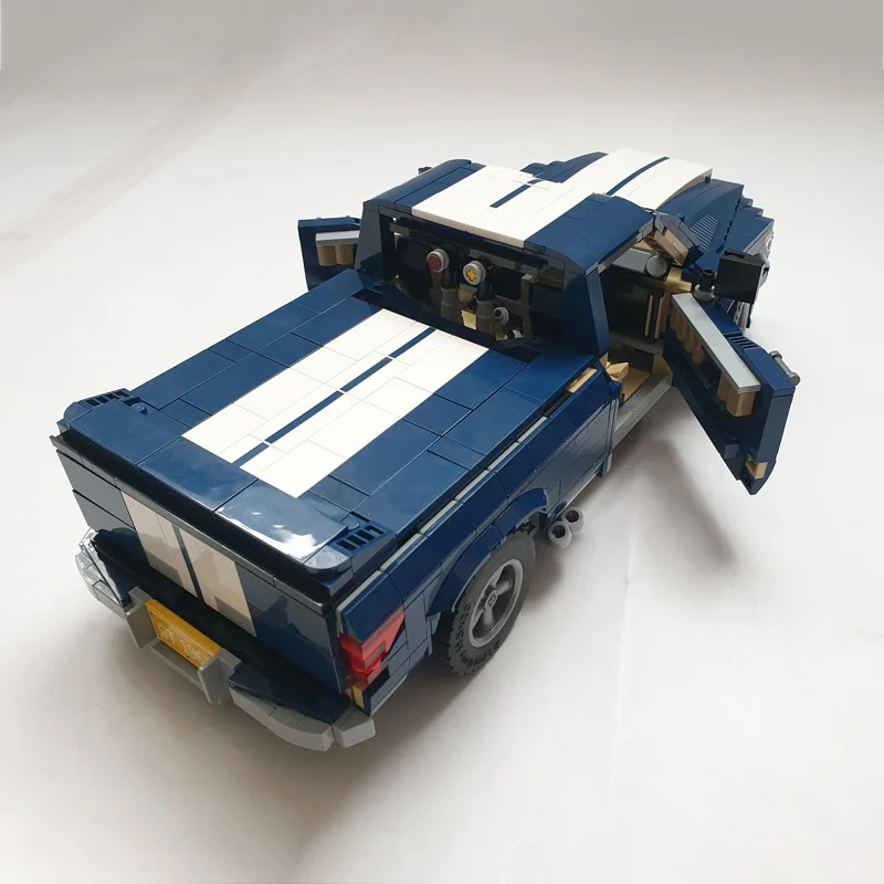 MOC 10265 픽업 트럭 F-150 슈퍼 스네이크 모델 MOD 빌딩 블록 조립 DIY 벽돌 장난감, 소년 생일 선물, 2023 신제품