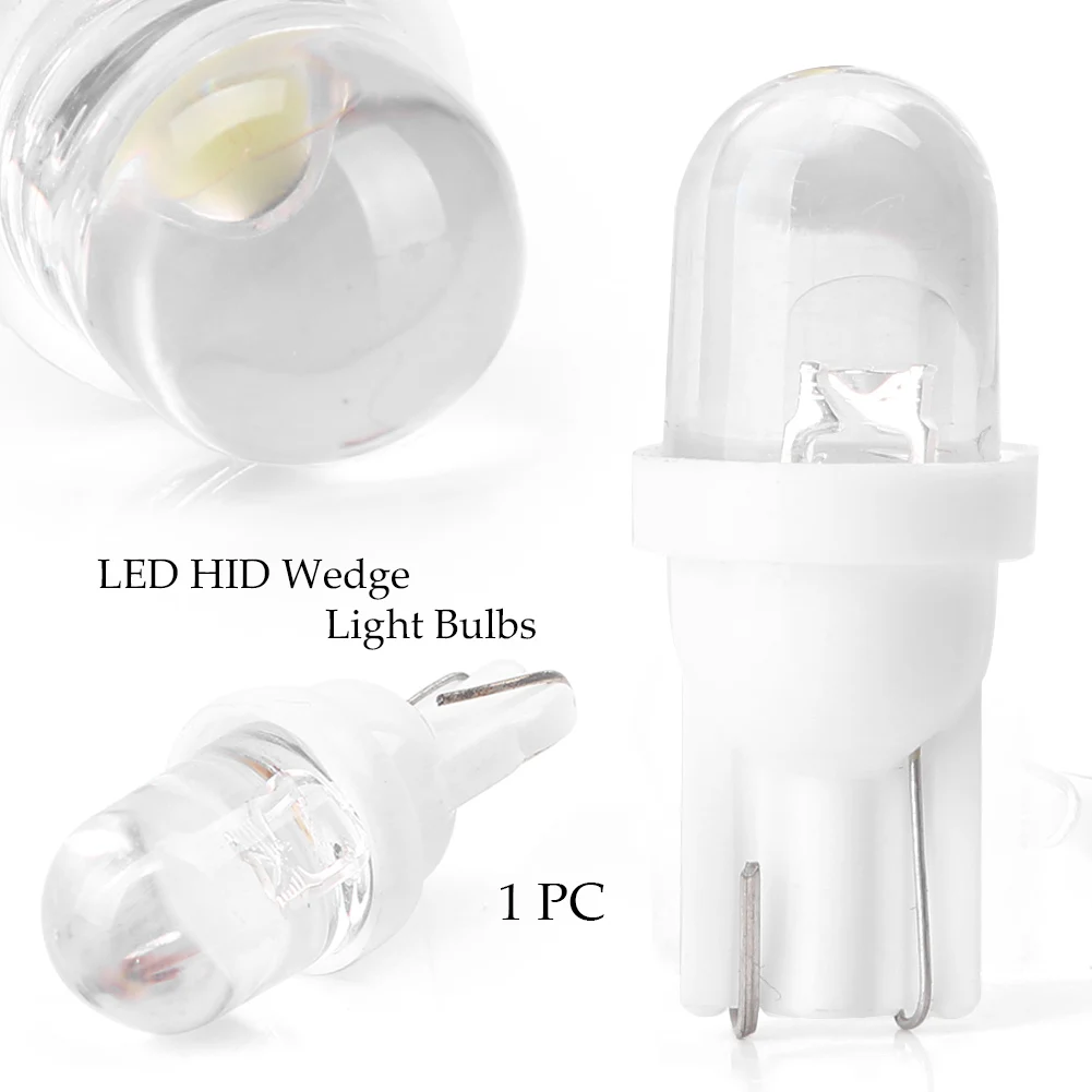 Universal T10 W5W 168 194 1pc LED HID Light Lamp Bulbs Dome License Plate White 29mm Lighting Replacement Bulb DC 12V