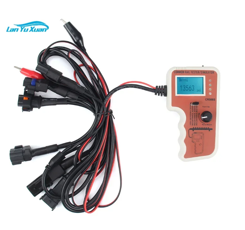 CR508S Digital Common Rail Pressure Tester and Simulator for High-Pressure Pump Engine Diagnostic Tool